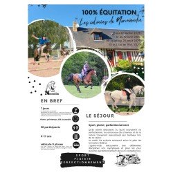 Stage 100% équitation