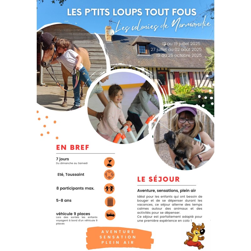 Les p'tits loups tout fous - 5/8 ans