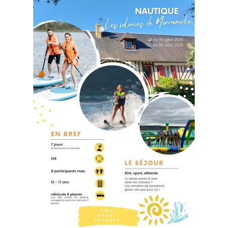 Colonie multi-activités pour des amateurs de sensations fortes !