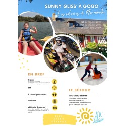 Colonie Sunny Gliss à Gogo pour les 7/12 ans