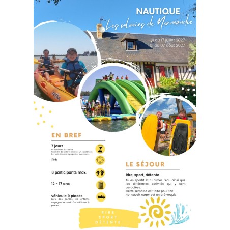 Colonie multi-activités pour des amateurs de sensations fortes !