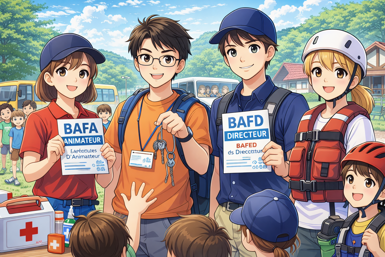 L’encadrement en colonie de vacances : diplômes, taux d’animateurs et sécurité